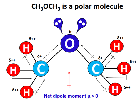 ch3och3 polar or nonpolar
