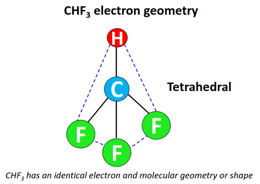 chf3 electron geometry