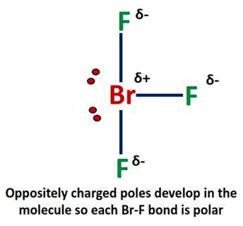 each bond in brf3 is polar