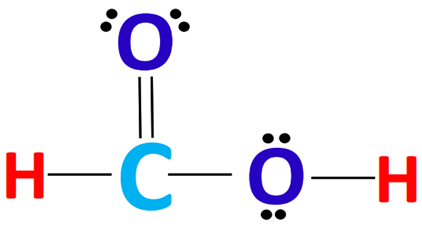 formic acid lewis structure