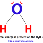 h2o formal charge