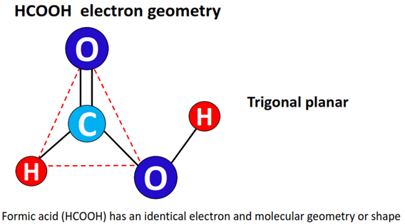 hcooh electron geometry