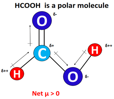 hcooh polar or nonpolar