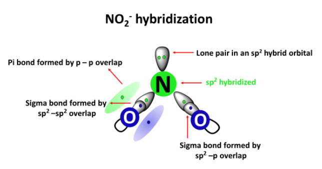 no2- hybridization