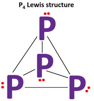 p4 lewis structure