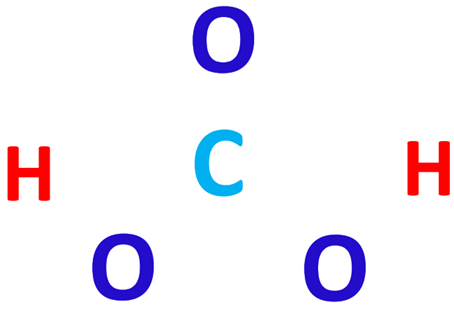 central atom in h2co3