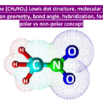 ch3no2 lewis structure molecular geometry