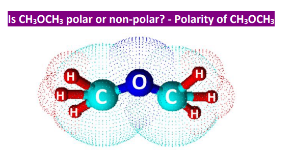 Is dimethyl ether (CH3OCH3) polar or nonpolar