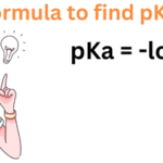 formula to find pka from ka (Ka to pKa)