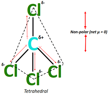 polarity of CCl4