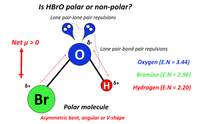 is hbro polar or nonpolar