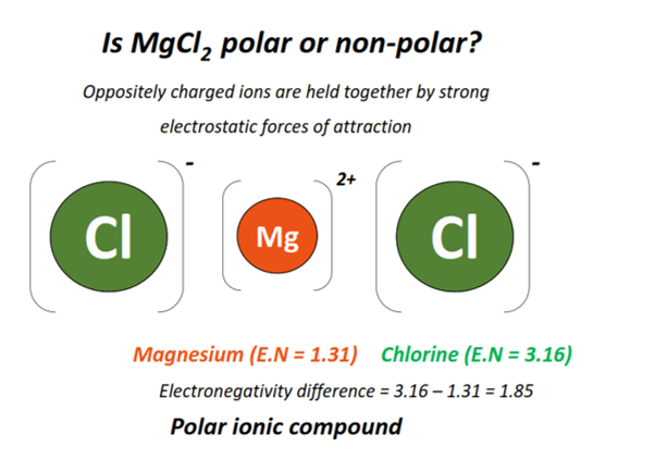 is mgcl2 polar or nonpolar