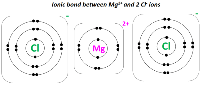 MgCl2 has polar ionic bonds
