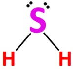 H2S Molecular geometry or shape, electron geometry, Bond angle