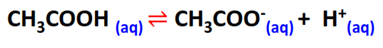 find the ka of CH3COOH acid using it's pH