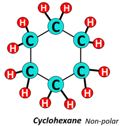 is cyclohexane nonpolar