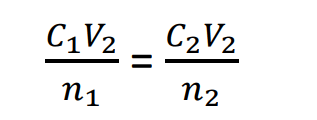 titration formula