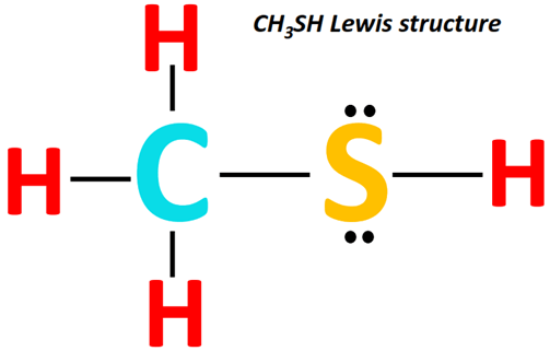 CH3SH lewis structure