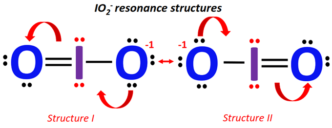 IO2- lewis structure, molecular geometry, bond angles, polarity