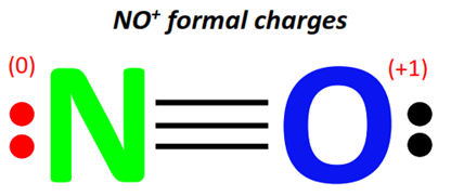 NO+ formal charge