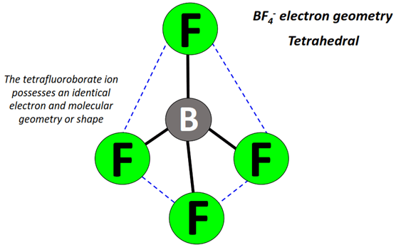 BF4- electron geometry