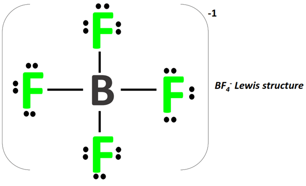 BF4- lewis structure