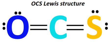 OCS lewis structure