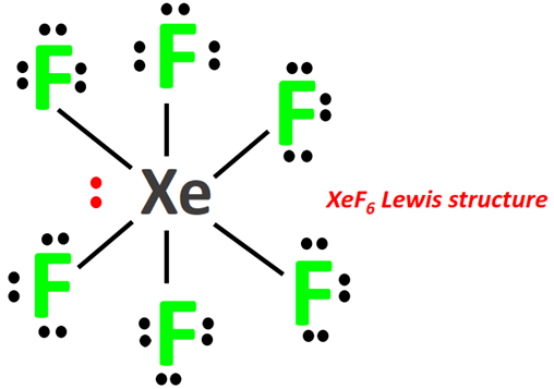 XeF6 lewis structure