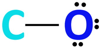 complete octet of oxygen atom in CO