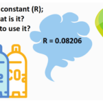 what is Ideal gas constant (R) = 0.08206