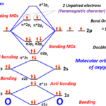 Molecular orbital diagram (MO) for F2, F2+, F2-, F22+, F22-, and Bond order