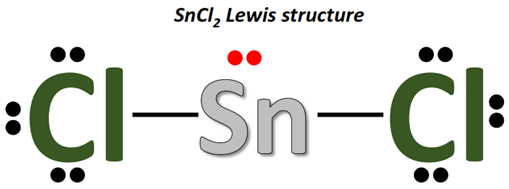 SnCl2 lewis structure
