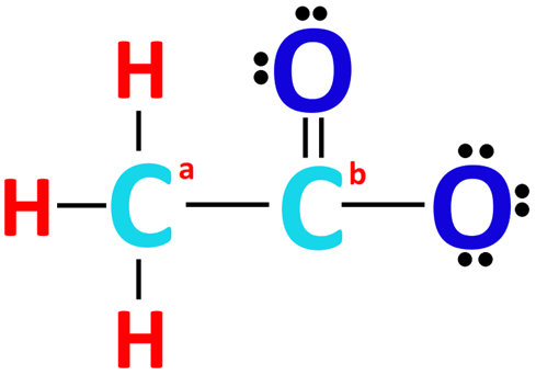 acetate ion lewis structure