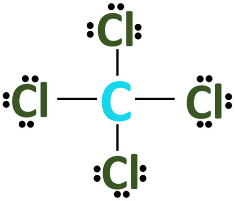 Carbon tetrachloride lewis structure